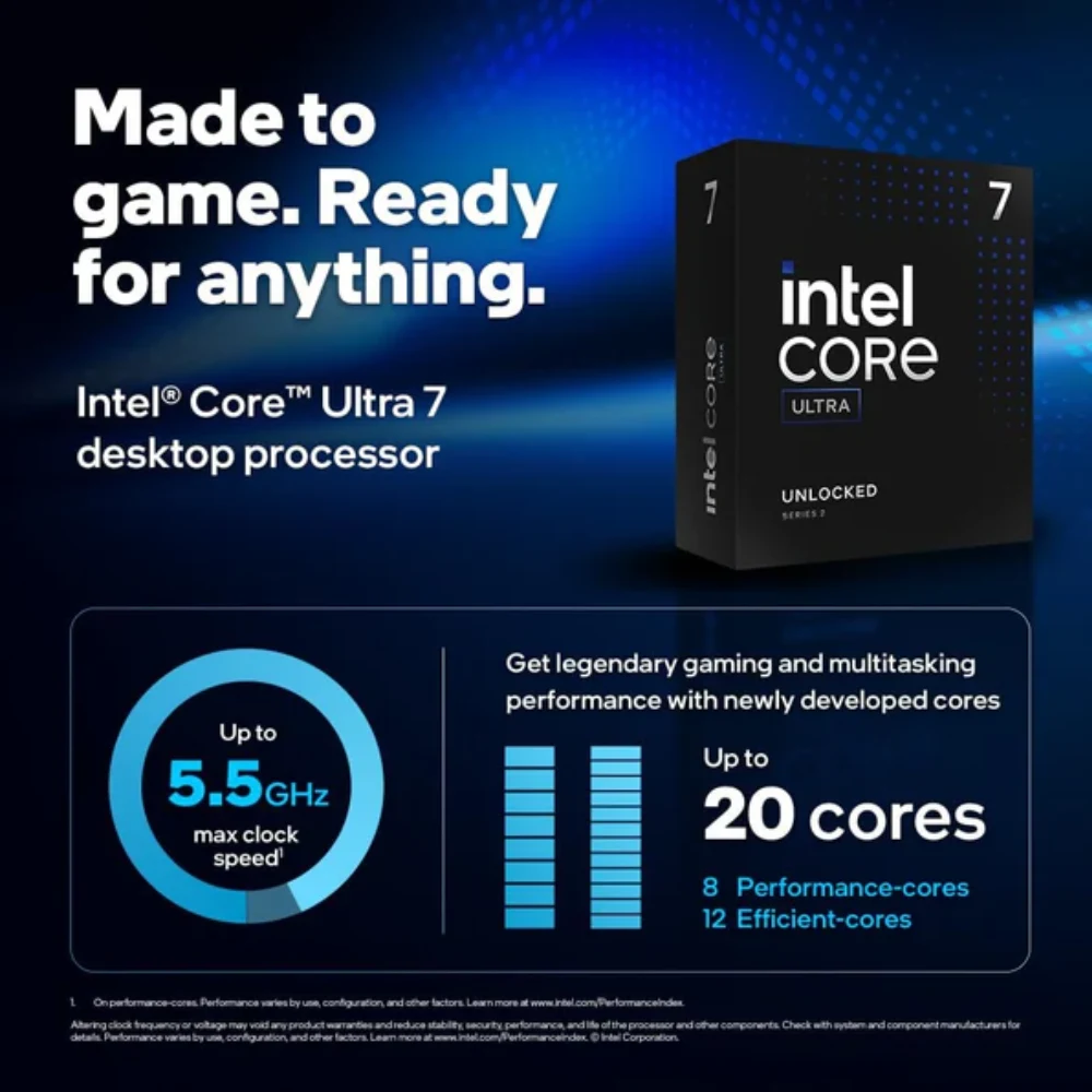 Intel Processor Ultra 7 265KF (Graphic Required) view 5